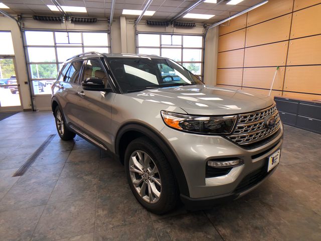 Silver Metallic 2023 Ford Explorer SUV / Crossover All-Wheel Drive Automatic