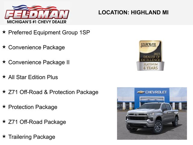New 2025 Chevrolet Silverado 1500 For Sale in Livonia, MI