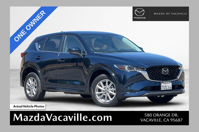 Deep Crystal Blue Mica 2024 Mazda CX-5 2.5 S Select AWD SUV / Crossover All-Wheel Drive 6-Speed Automatic