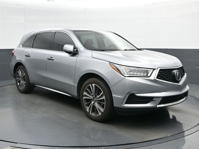 Lunar Silver Metallic 2020 Acura MDX SUV / Crossover Front-Wheel Drive 9-Speed Automatic