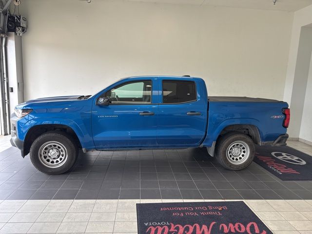 2023 Chevrolet Colorado Work Truck Blue at Classic Elite Chevrolet Sugar Land
