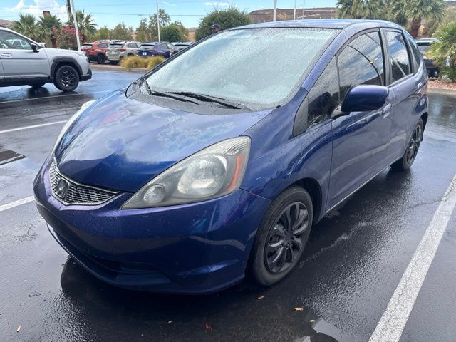 Vortex Blue Pearl 2012 Honda Fit Hatchback Front-Wheel Drive 5-Speed Automatic