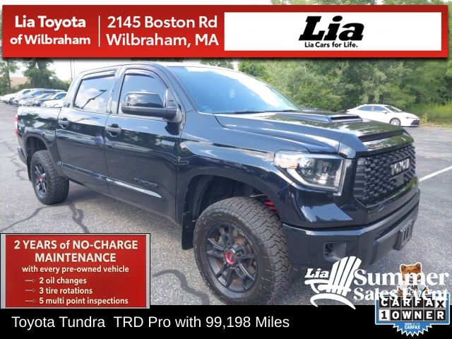 Midnight Black Metallic 2020 Toyota Tundra Pickup Truck Four-Wheel Drive 6-Speed Automatic