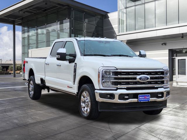 2024 Star White Metallic Tri-Coat Ford Super Duty F-350 SRW King Ranch 4X4 Truck