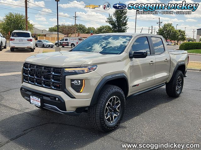 Desert Sand Metallic 2024 GMC Canyon Pickup Truck Four-Wheel Drive 8-Speed Automatic