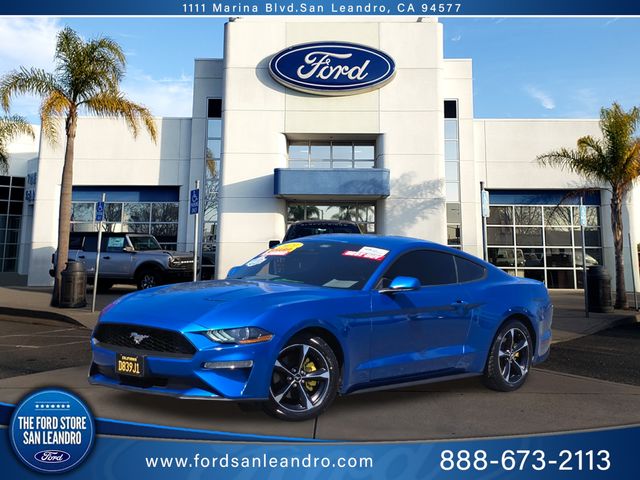Shadow Black 2021 Ford Mustang Coupe Rear-Wheel Drive Automatic