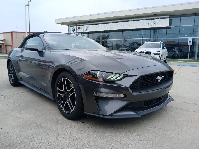 Gray 2020 Ford Mustang EcoBoost Convertible RWD Convertible Rear-Wheel Drive Automatic