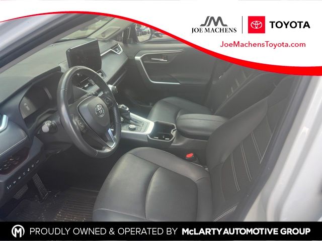 White (Wind Chill Pearl) 2024 Toyota RAV4 Hybrid SUV / Crossover All-Wheel Drive Continuously Variable Transmission