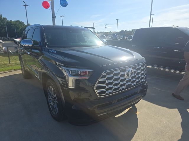 Midnight Black Metallic 2025 Toyota Sequoia SUV / Crossover Four-Wheel Drive Automatic