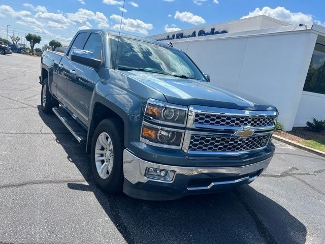 Blue Granite Metallic 2014 Chevrolet Silverado 1500 Pickup Truck 4X2 6-Speed Automatic Overdrive