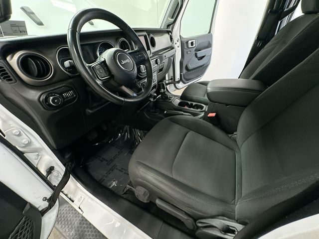 2018 Jeep Wrangler Unlimited Sport S White at Rochrich Mazda