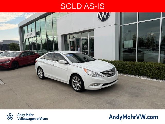 Shimmering White 2013 Hyundai Sonata Sedan Front-Wheel Drive 6-Speed Automatic