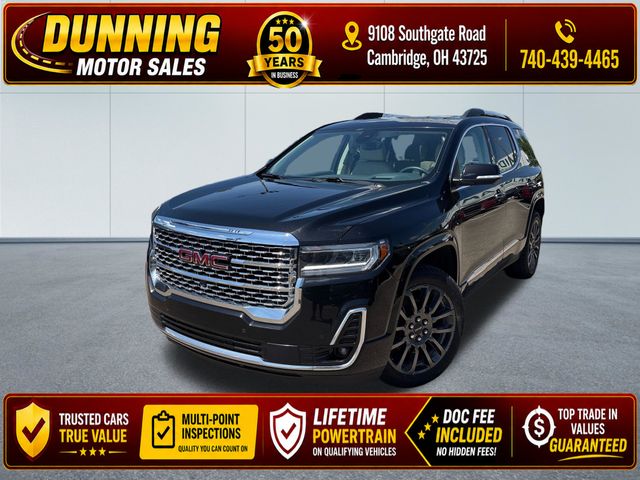 Black (Ebony Twilight Metallic) 2023 GMC Acadia SUV / Crossover Four-Wheel Drive 9-Speed Automatic
