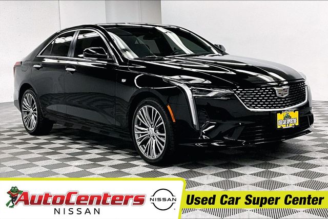 Black Raven 2025 Cadillac CT4 Premium Luxury AWD Sedan All-Wheel Drive 8-Speed Automatic