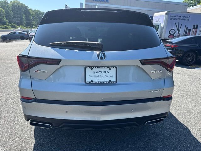 2026 Acura MDX A-Spec Advance Package - Solar Silver Metallic exterior view 7