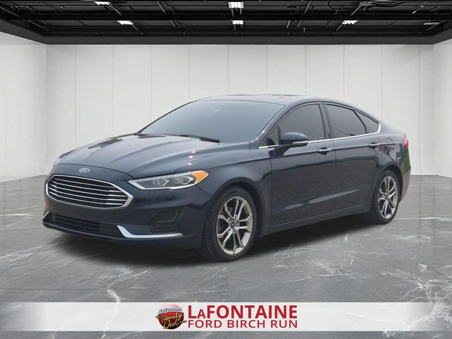 Blue Metallic 2020 Ford Fusion Sedan Front-Wheel Drive 6-Speed Automatic