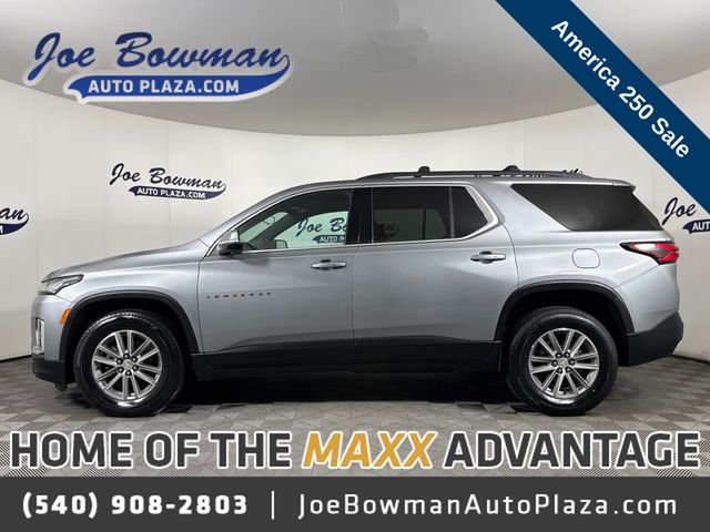 Sterling Gray Metallic 2023 Chevrolet Traverse SUV / Crossover Four-Wheel Drive 9-Speed Automatic
