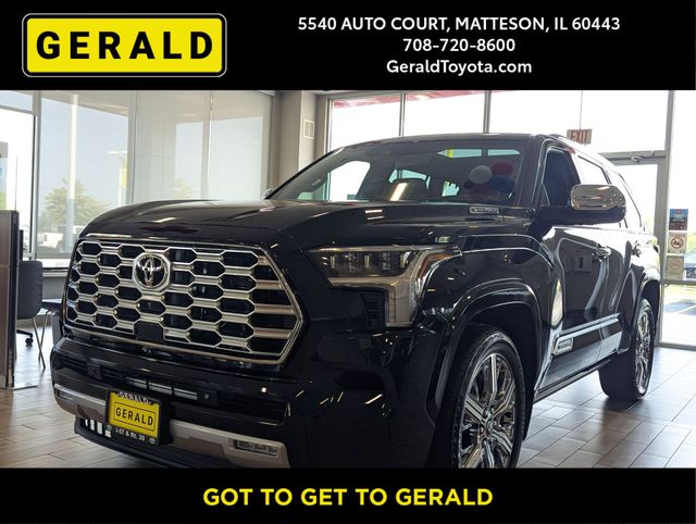 Midnight Black Metallic 2026 Toyota Sequoia SUV / Crossover Four-Wheel Drive Automatic