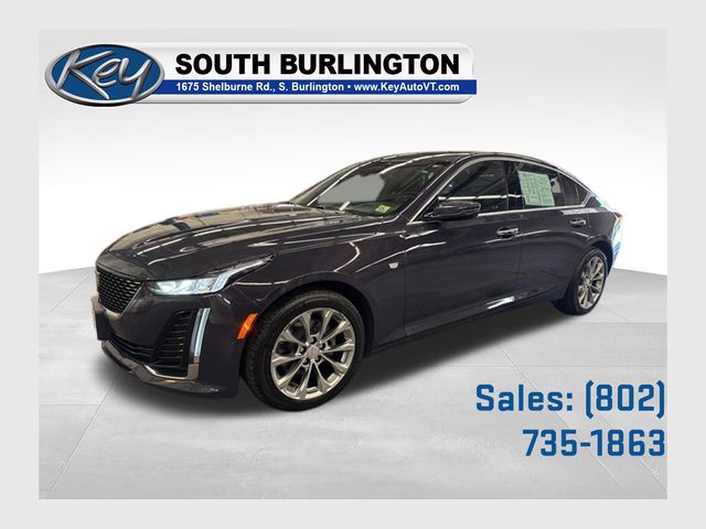 Midnight Sky Metallic 2024 Cadillac CT5 Premium Luxury AWD Sedan All-Wheel Drive Automatic