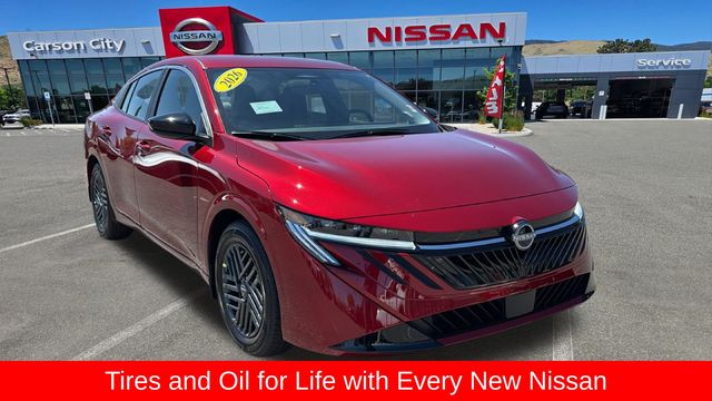 Red (Scarlet Ember Tintcoat) 2026 Nissan Sentra Sedan Front-Wheel Drive Continuously Variable Transmission