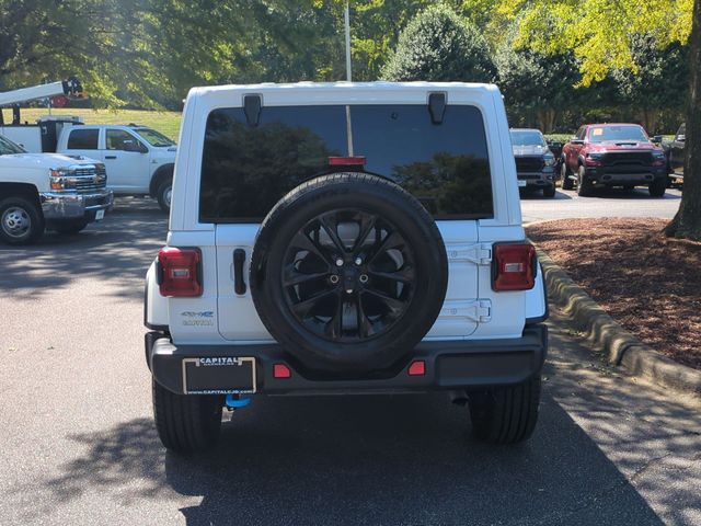 Used 2024 White Jeep Sahara 4xe image 4