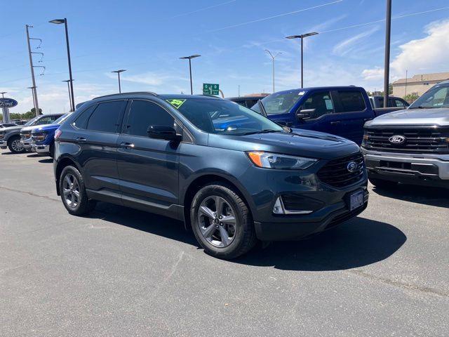 Blue Metallic 2023 Ford Edge SUV / Crossover All-Wheel Drive 8-Speed Automatic