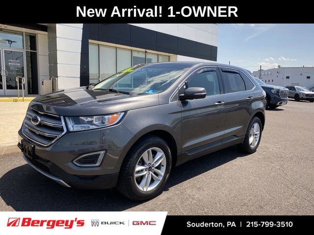Gray (Magnetic) 2016 Ford Edge SEL AWD SUV / Crossover All-Wheel Drive 6-Speed Automatic