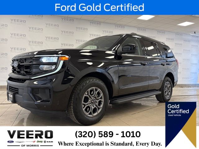 Agate Black Metallic 2025 Ford Expedition SUV / Crossover Four-Wheel Drive Automatic