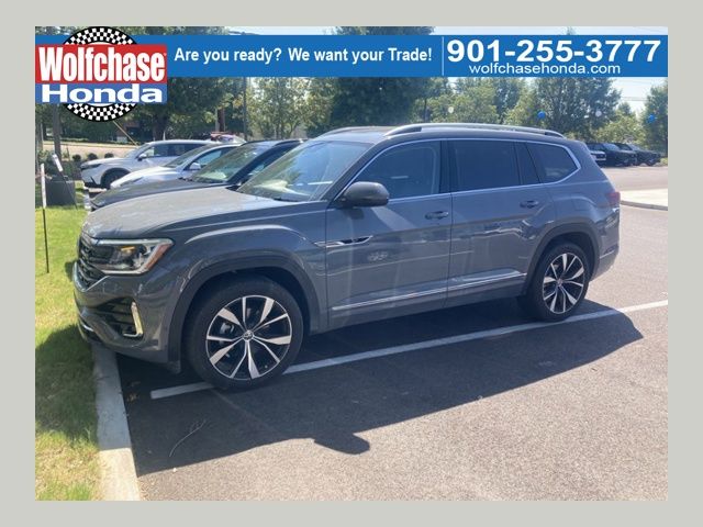 Platinum Gray Metallic 2025 Volkswagen Atlas SUV / Crossover All-Wheel Drive 8-Speed Automatic