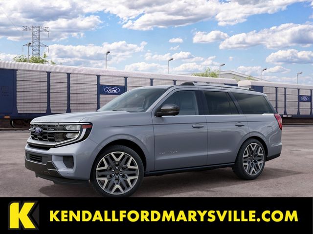 Glacier Gray Metallic Tri-Coat 2027 Ford Expedition SUV / Crossover Four-Wheel Drive Automatic
