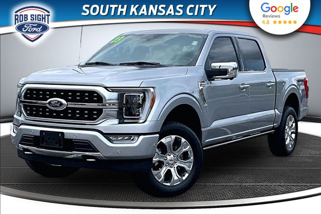 Silver Metallic 2023 Ford F-150 Pickup Truck Four-Wheel Drive Automatic