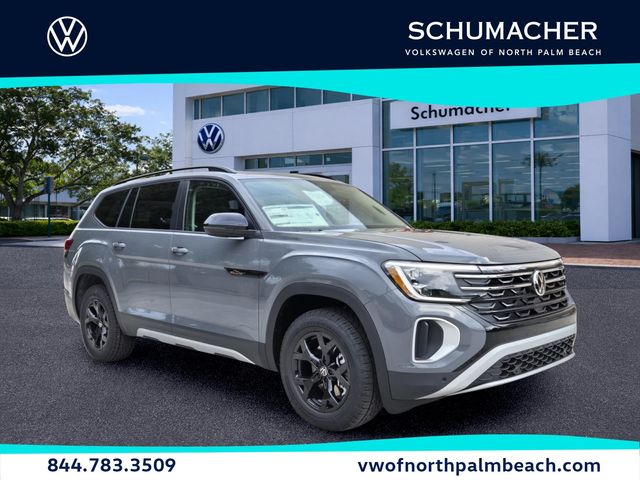 Pure Gray 2026 Volkswagen Atlas SUV / Crossover All-Wheel Drive 8-Speed Automatic