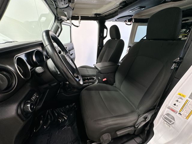 2018 Jeep Wrangler Unlimited Sport S White at Rochrich Mazda