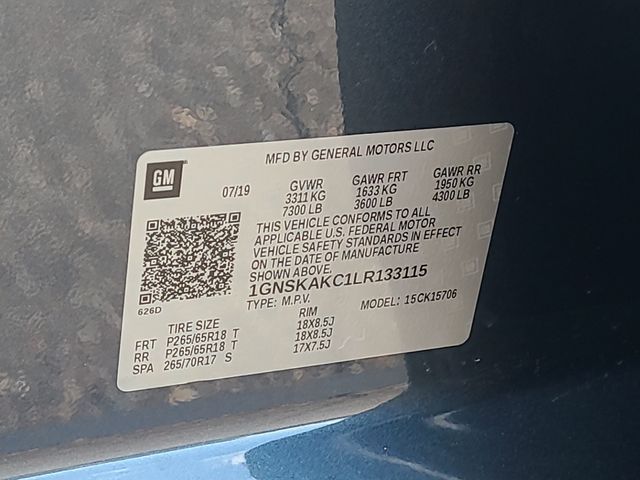 Used 2020 Chevrolet Tahoe SUV