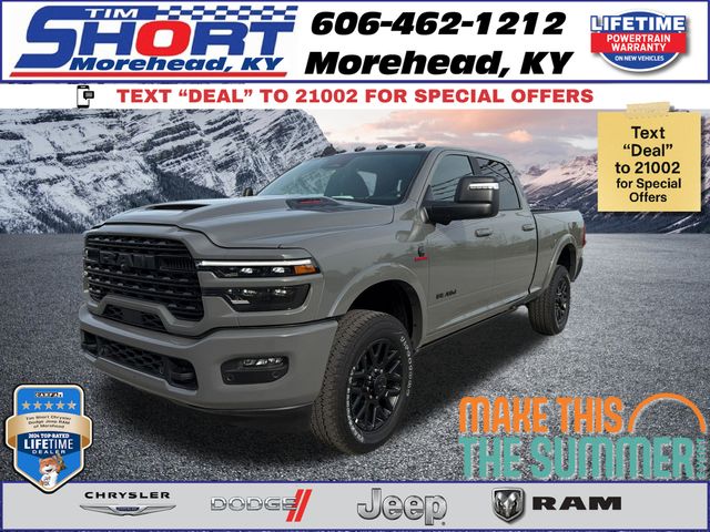 Ceramic Gray Clearcoat 2026 RAM 2500 Pickup Truck Four-Wheel Drive 8-Speed Automatic