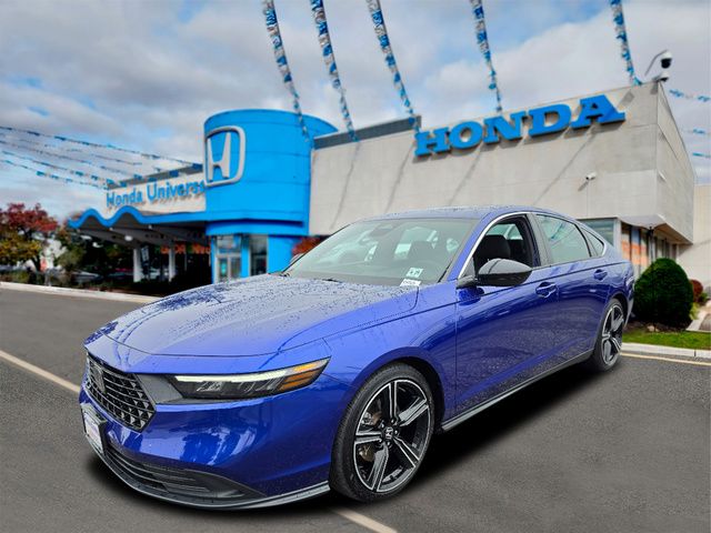 Still Night Pearl 2024 Honda Accord Hybrid Sedan Front-Wheel Drive Continuously Variable Transmission