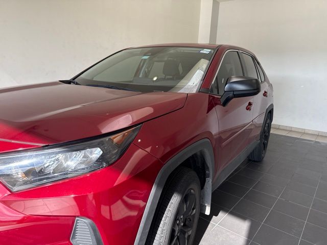 2022 Toyota RAV4 LE Red at Don McGill Toyota