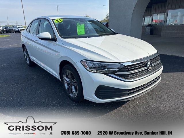 White 2023 Volkswagen Jetta Sedan Front-Wheel Drive 8-Speed Automatic