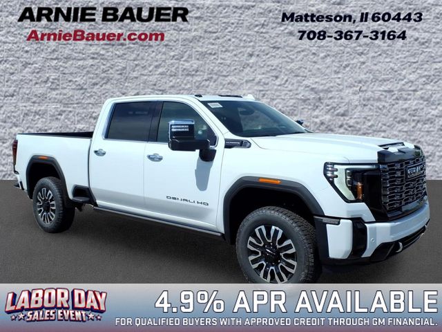 Summit White 2026 GMC Sierra 2500HD Pickup Truck Four-Wheel Drive Automatic