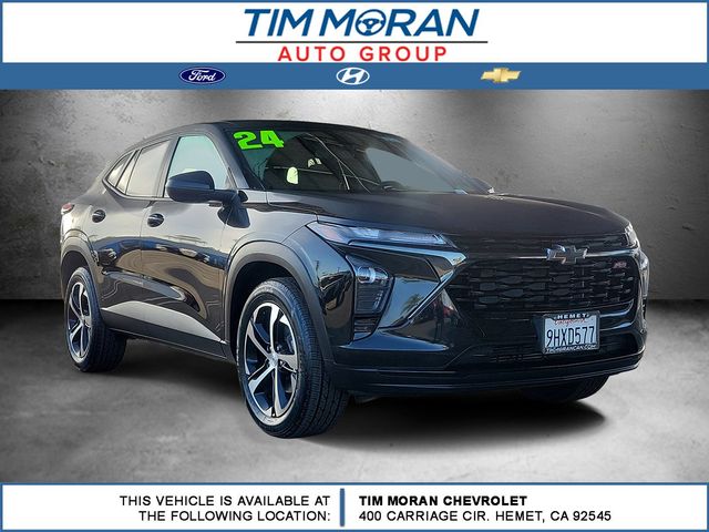 Mosaic Black Metallic 2024 Chevrolet Trax SUV / Crossover Front-Wheel Drive 6-Speed Automatic