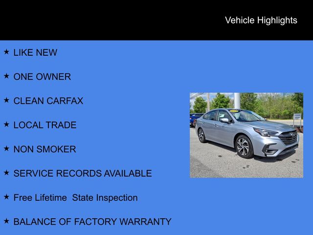 2023 Subaru Legacy Premium Silver at Bob Ruth Ford