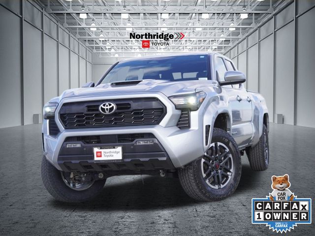 Celestial Silver Metallic 2024 Toyota Tacoma Pickup Truck Four-Wheel Drive 8-Speed Automatic