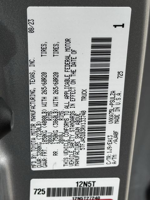 2024 Toyota Tundra Limited Silver at Community Honda
