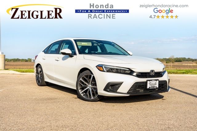 Lunar Silver Metallic 2024 Honda Civic Sedan Front-Wheel Drive Continuously Variable Transmission