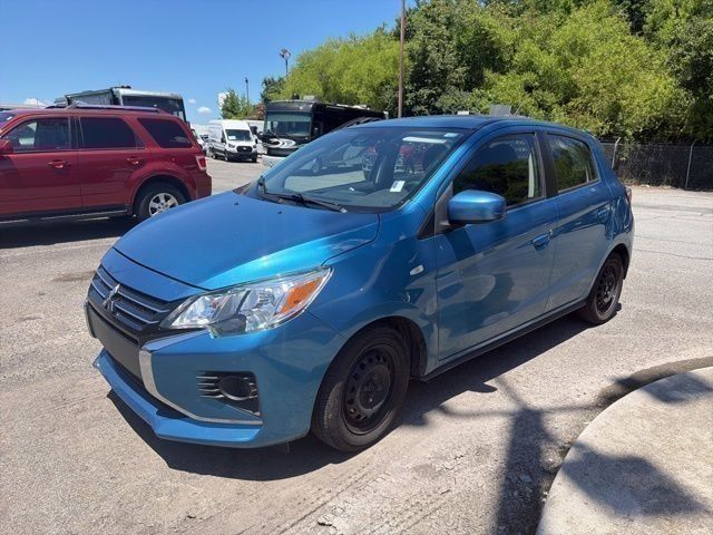 Blue 2021 Mitsubishi Mirage Hatchback
