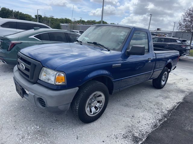 Vista Blue Metallic 2011 Ford Ranger XL Regular Cab Pickup Truck 4X2 5-Speed Automatic Overdrive