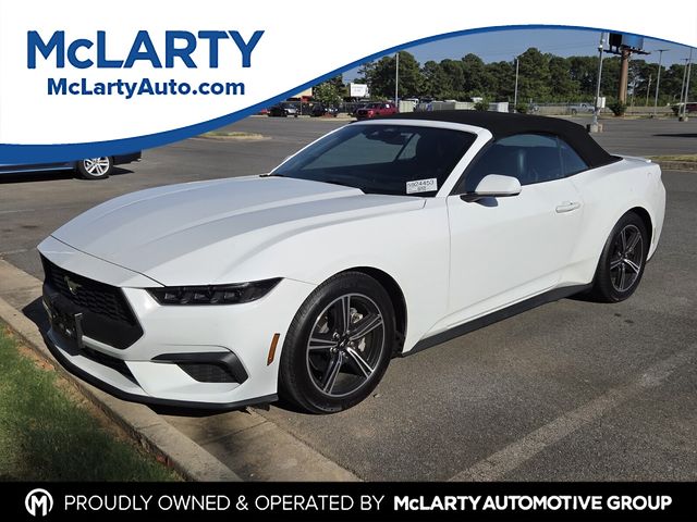 Oxford White 2025 Ford Mustang Convertible Rear-Wheel Drive Automatic