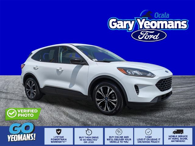 Oxford White 2022 Ford Escape SUV / Crossover Front-Wheel Drive 8-Speed Automatic