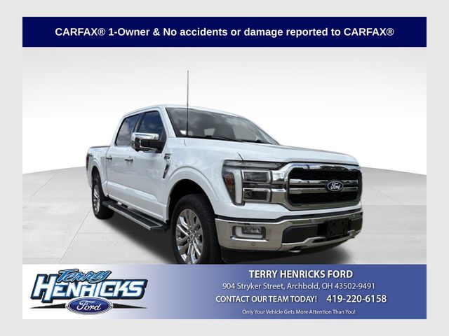 Oxford White 2024 Ford F-150 Pickup Truck Four-Wheel Drive Automatic