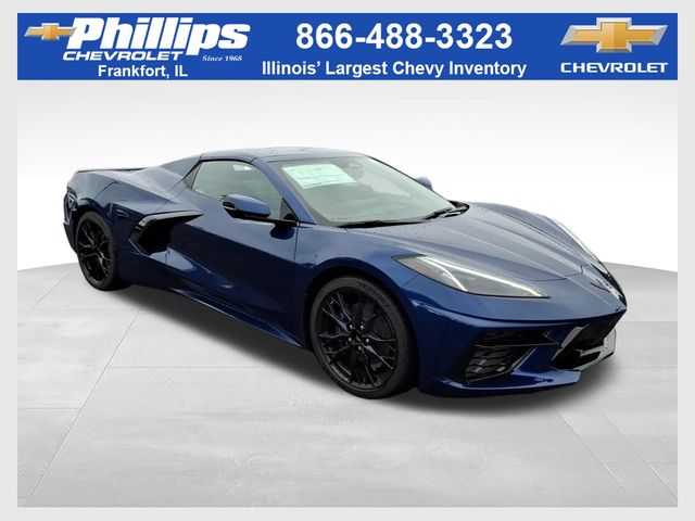 Admiral Blue Metallic 2027 Chevrolet Corvette Convertible Rear-Wheel Drive 8-Speed Dual Clutch